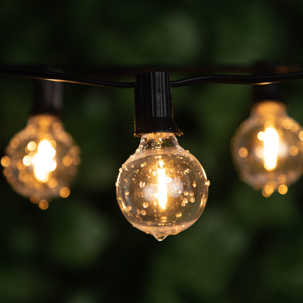 TwinkleTrail waterdichte LED-lichtslinger voor Buiten met Warme Gloed