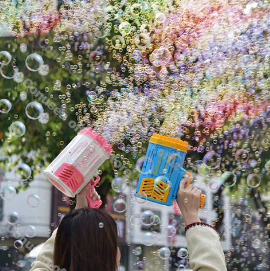 LuxeBubbles LED Bellenblaas Pistool | Creëer magische momenten met kleurrijke bellen
