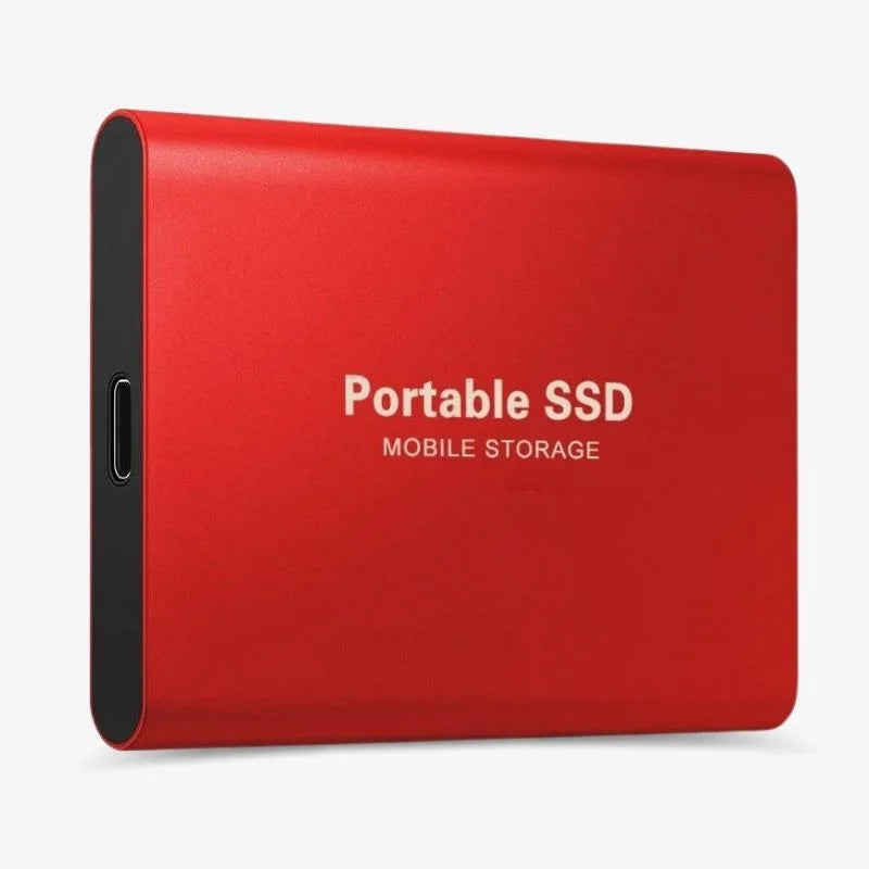 Draagbare 2TB Externe SSD – Ultra Snelle SSD Externe Harde Schijf met USB 3.1 voor Veilige Gegevensopslag