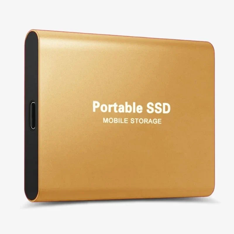 Draagbare 2TB Externe SSD – Ultra Snelle SSD Externe Harde Schijf met USB 3.1 voor Veilige Gegevensopslag