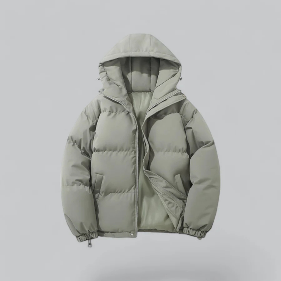 PolarGuard Unisex Donsjack - Warme Pufferjack met Ritssluiting en Capuchon