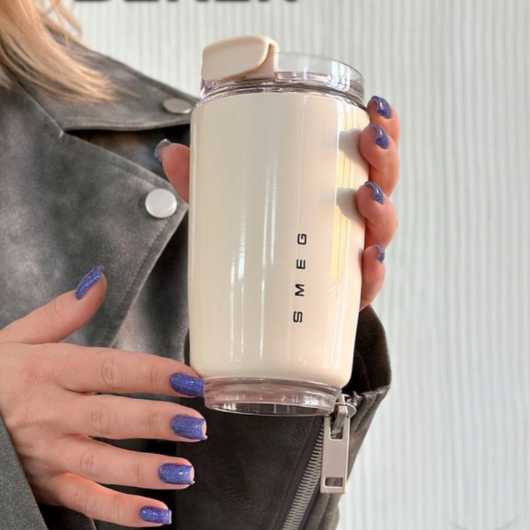 LuxeTherm Elegante Thermos Beker | Stijlvolle en duurzame thermosbeker voor warme en koude dranken