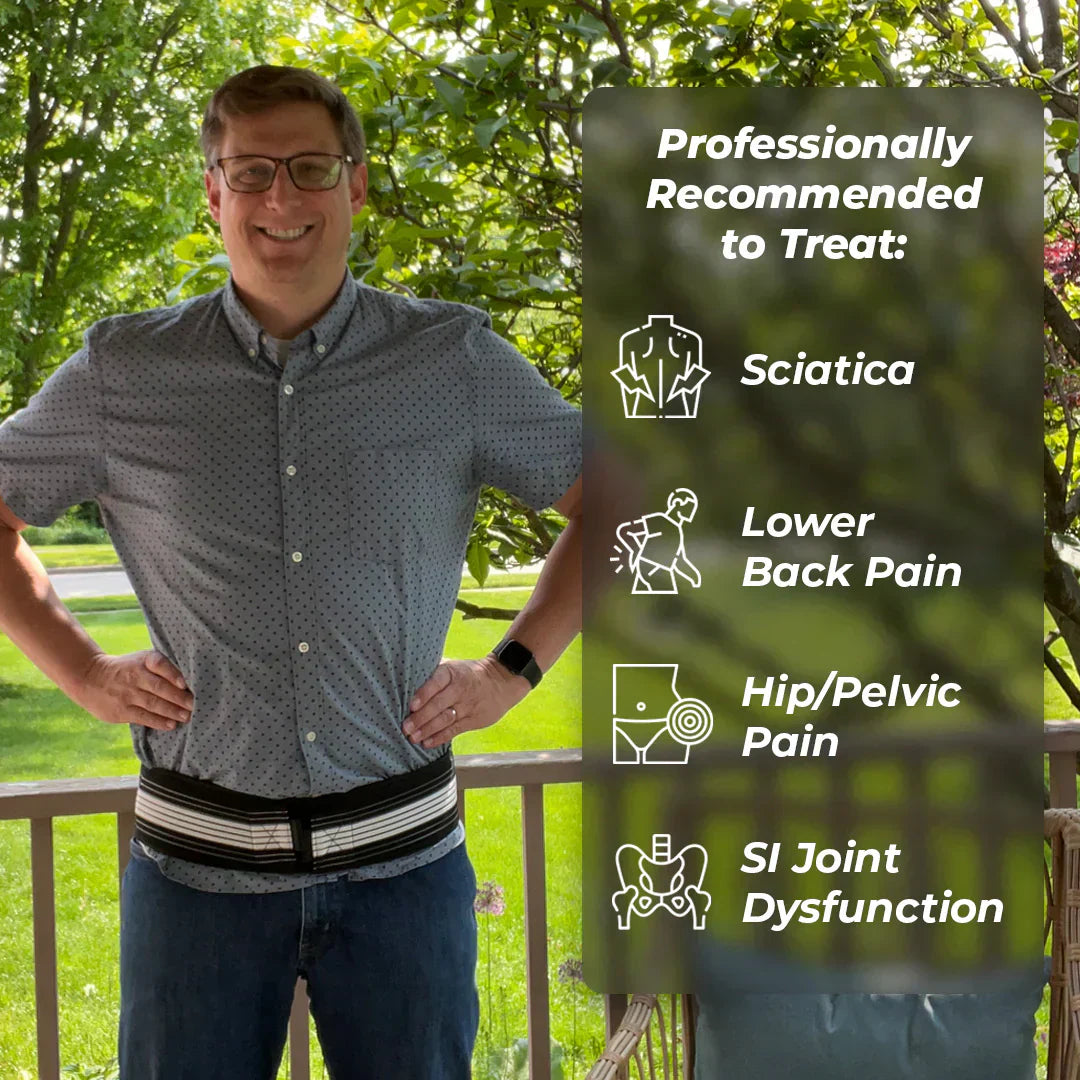 Ischias Pijn Verlichtingsgordel - Verhelp uw ischias- en rugpijn