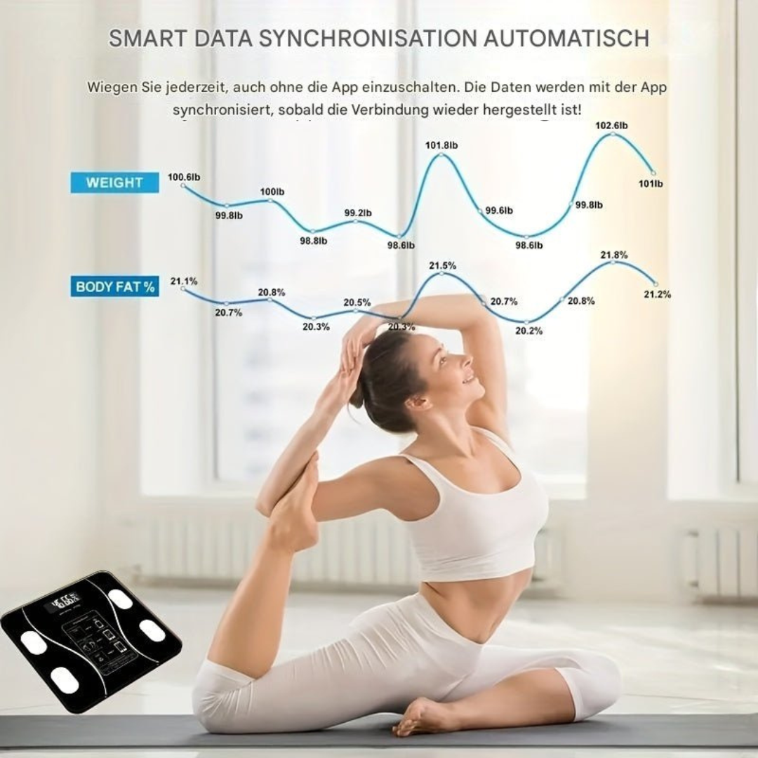 Intelligente Weegschaal met Lichaamsanalyse - FitScale