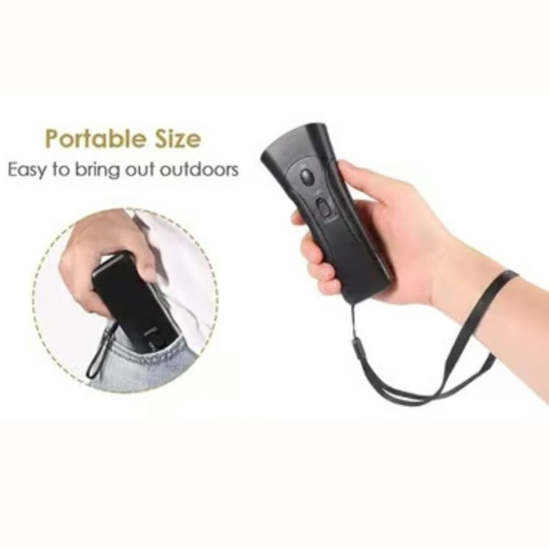 PawTrainer Flashlight | Ultrasone huisdiertrainer met LED zaklamp