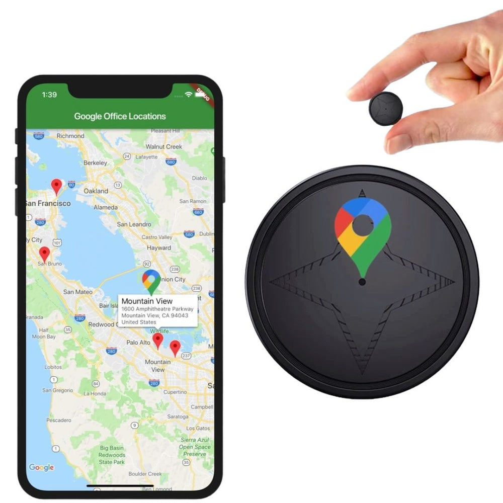 TrackChip | Slimme Bluetooth Tracker voor Sleutels, Tas, Auto & Persoo
