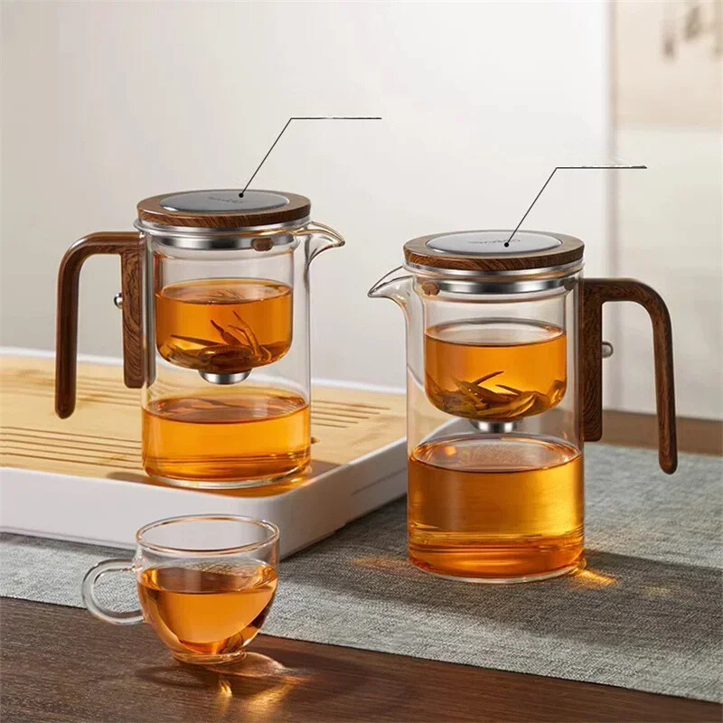 TeaFlow – Stijlvolle Theepot met eenvoudige magnetische waterregeling