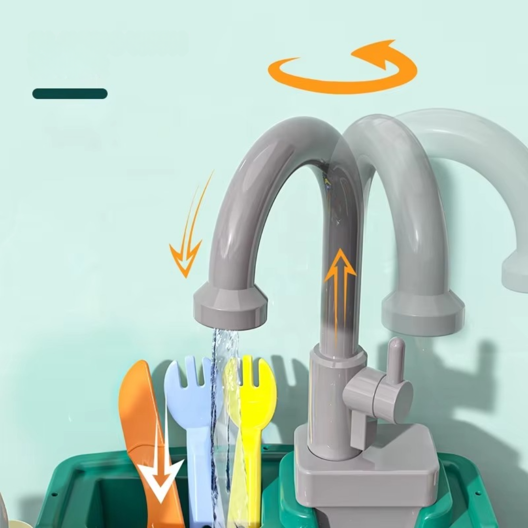 WasserWunder Speelkeuken met Magische Kraan voor Kinderen