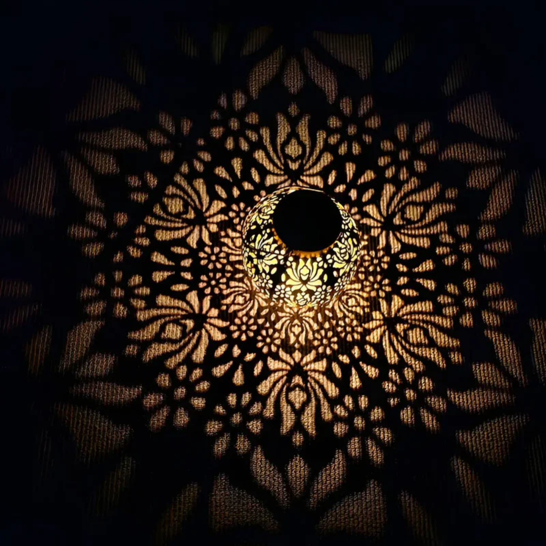 Weerbestendige LED Solar Tuin Hanglamp