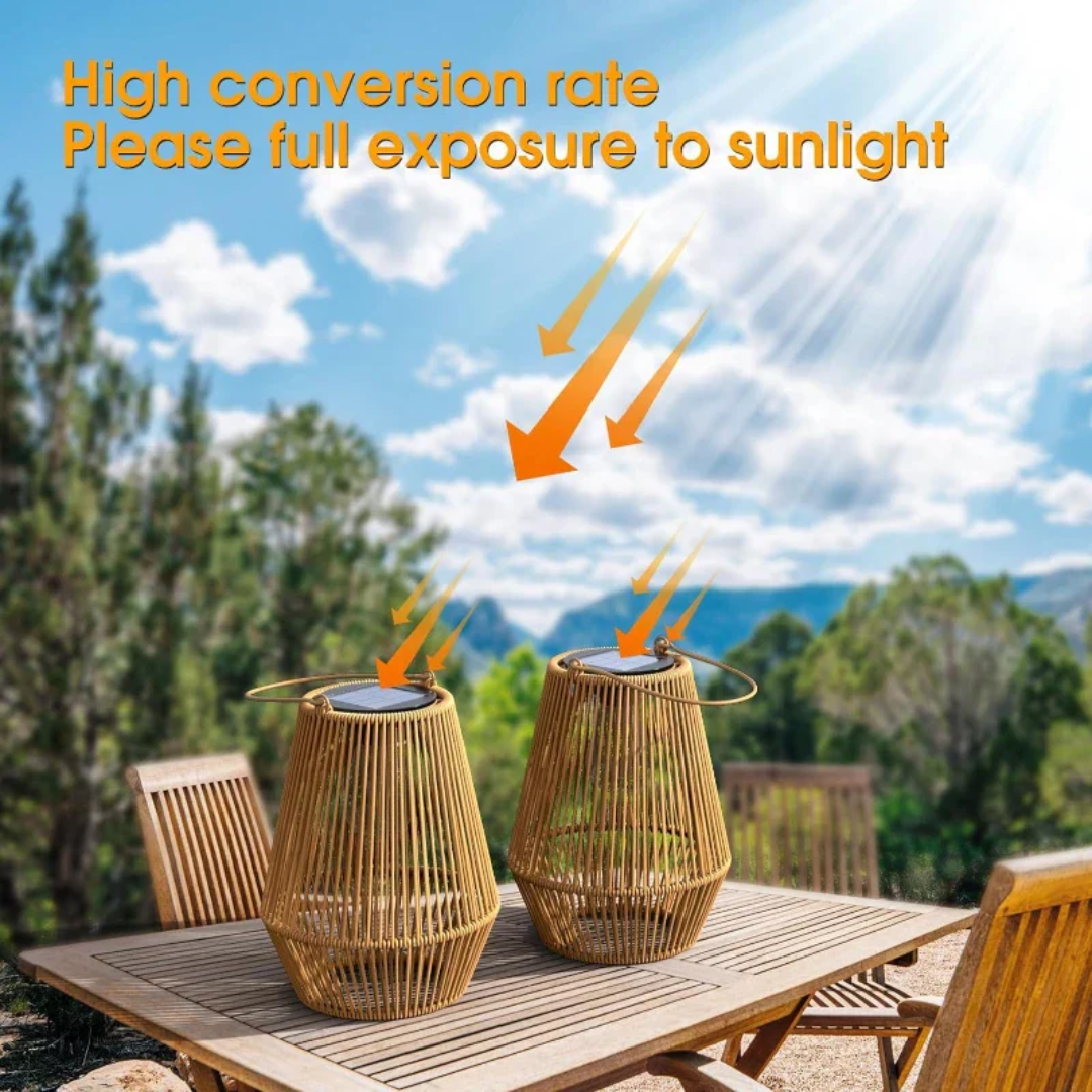 Sunwave | Handgemaakte waterdichte zonne-tuinlantaarn