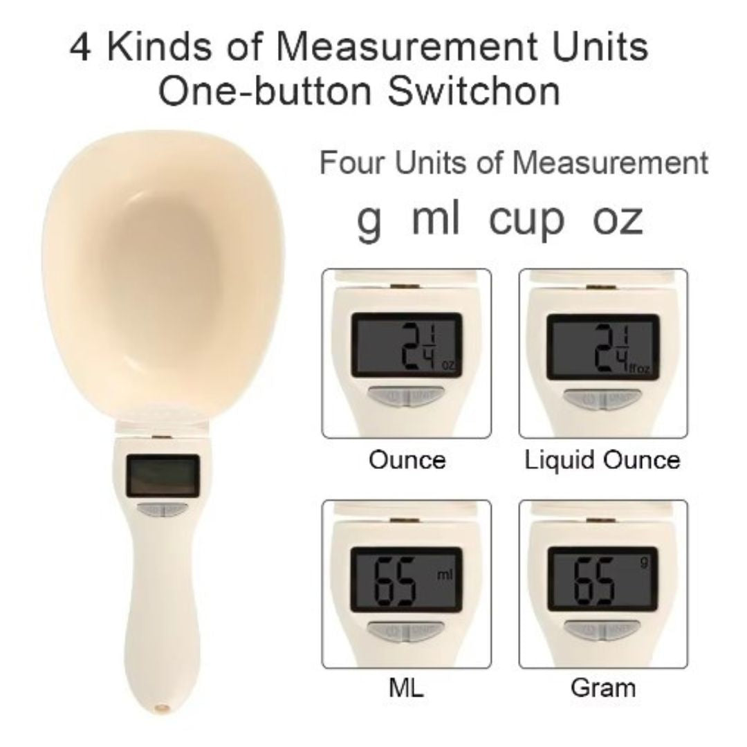 ScoopSmart | Digital Food Measuring Spoon Scale