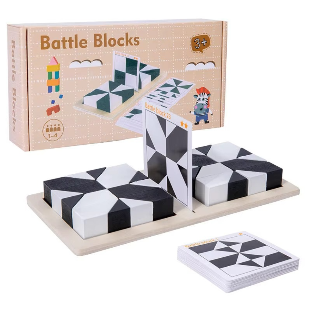 Twee-kleurig Logica Puzzelspel in Pocketformaat