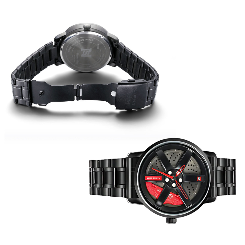 LuxeMontre | Automatische herenhorloge – leren band – elegant design – geavanceerd mechanisch
