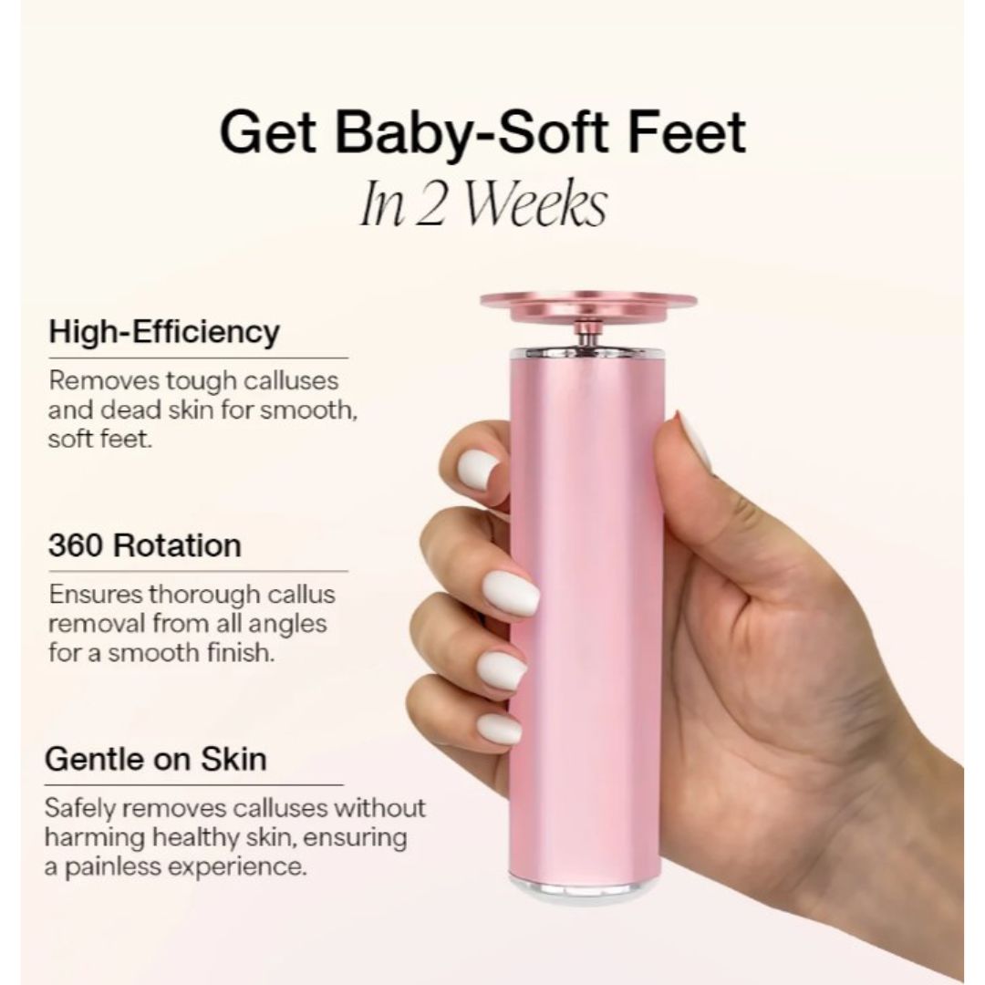 SmootherFeet Elektrisch Pedicure Gereedschap | Professionele verzorging binnen handbereik