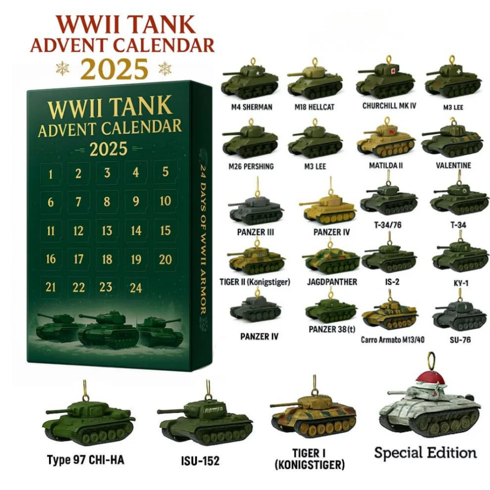 TankForge | WWII Tank Adventkalender 2025 Verzamelaarservaring