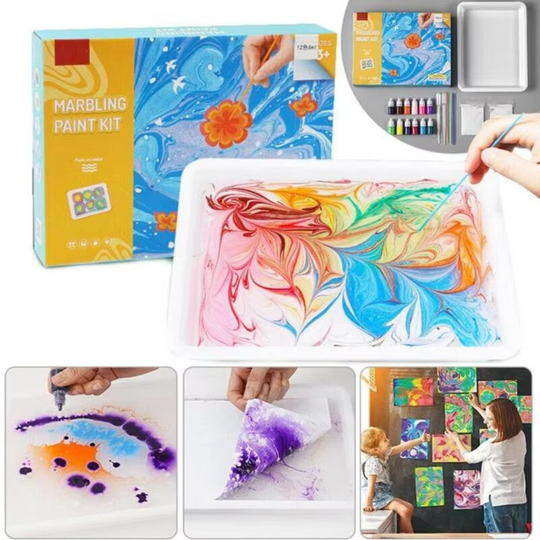 Creatieve Marmerverf Speelset