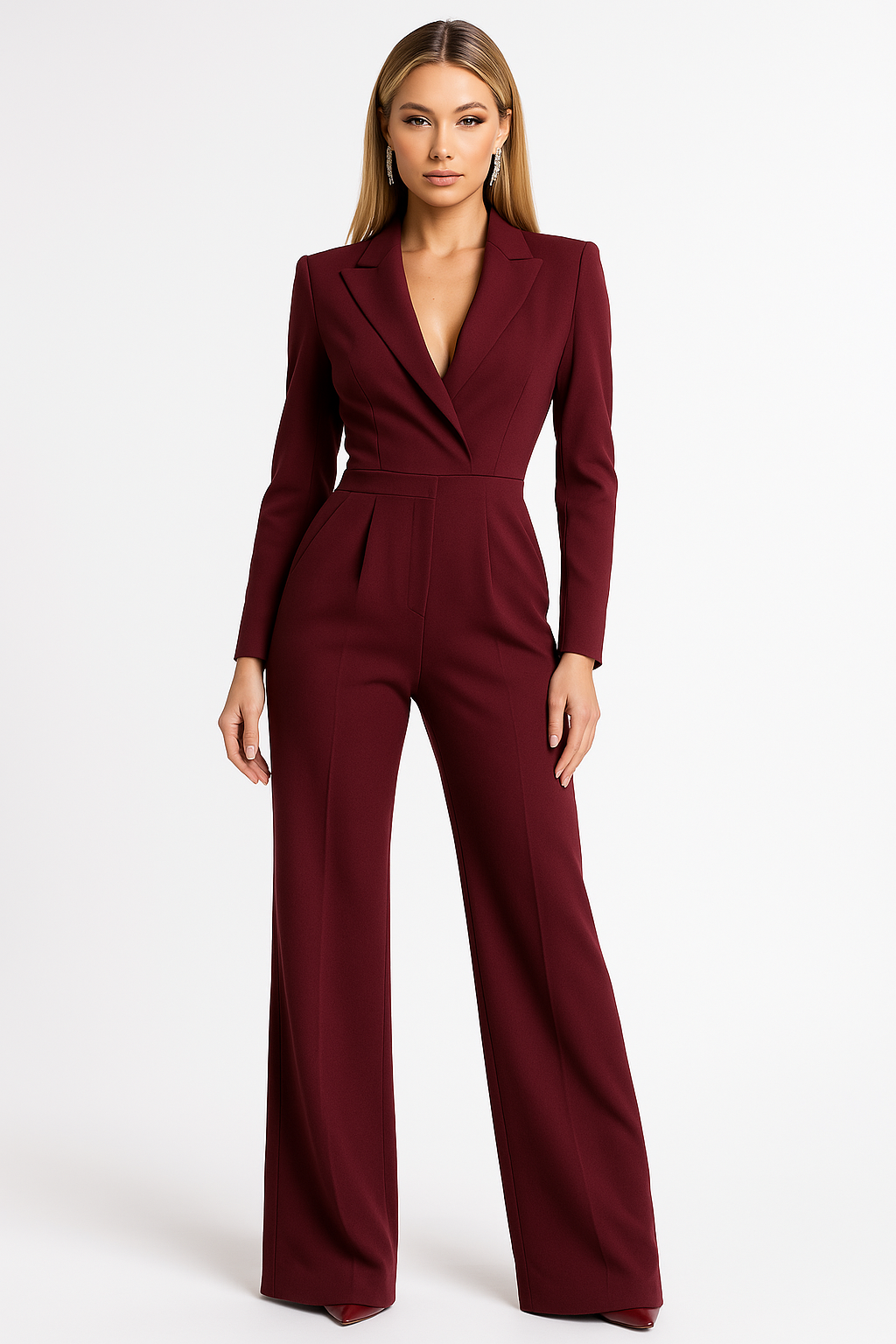 ChicLuxe Jumpsuit met Wijde Pijpen | Moeiteloos Stijlvol en Comfortabel voor Elke Gelegenheid
