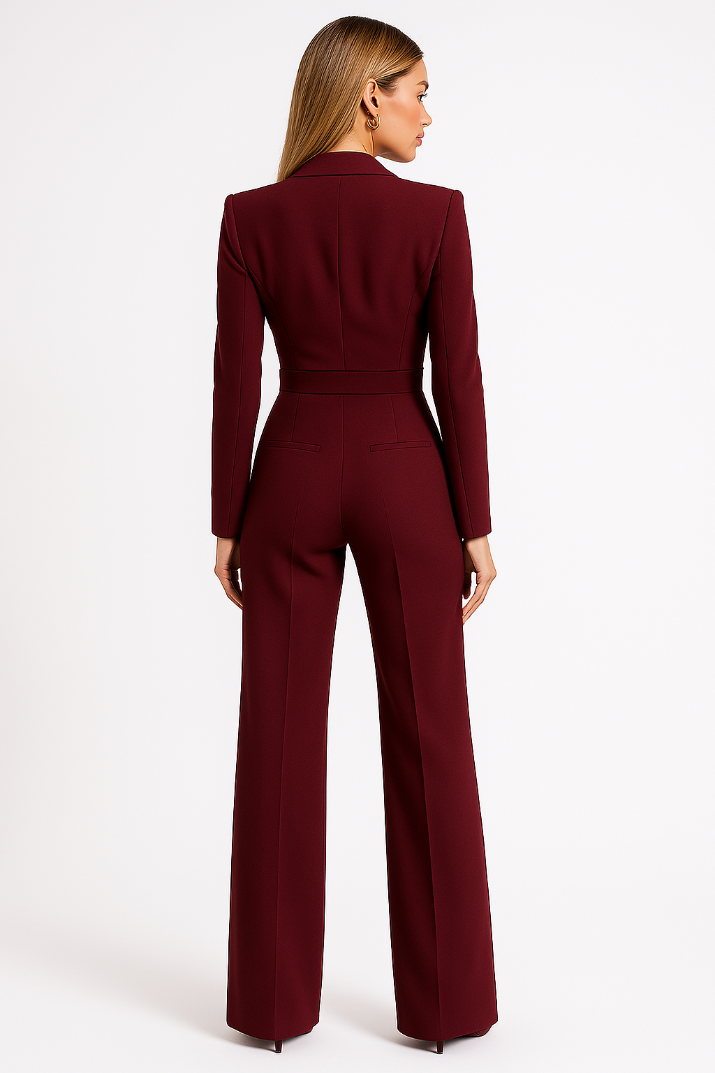 ChicLuxe Jumpsuit met Wijde Pijpen | Moeiteloos Stijlvol en Comfortabel voor Elke Gelegenheid