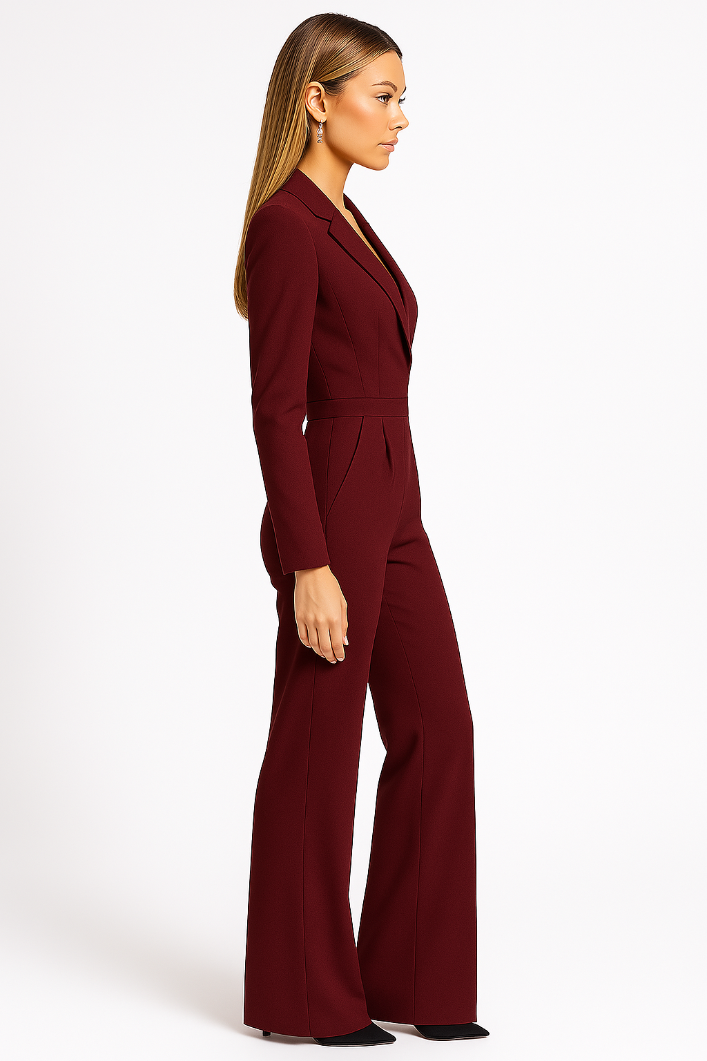 ChicLuxe Jumpsuit met Wijde Pijpen | Moeiteloos Stijlvol en Comfortabel voor Elke Gelegenheid