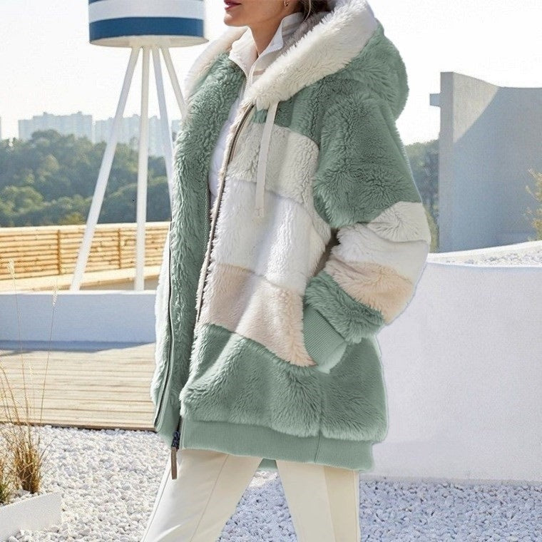 Dames Teddy Fleecejas – Zachte Oversized Winterjas