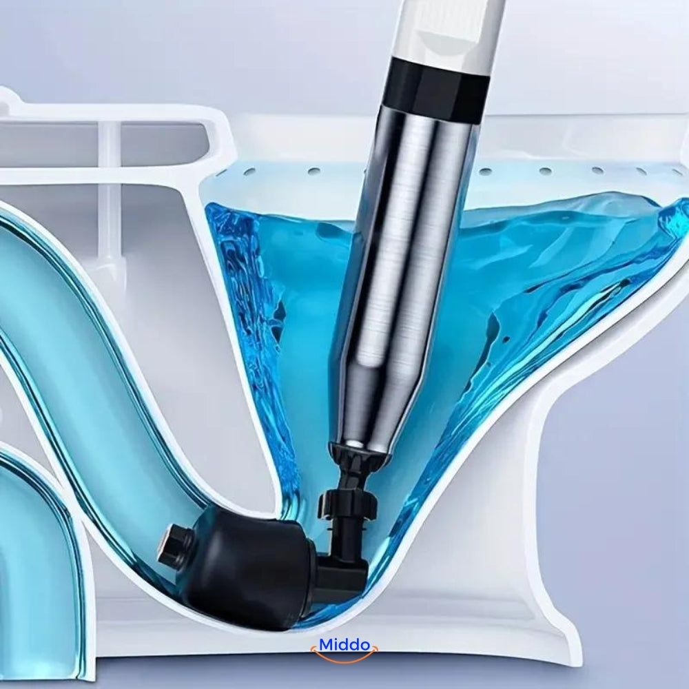 AquaLux Turbo Luchtdruk Ontstopper 2.0™ | Effectieve oplossing voor al uw afvoerverstoppingen!