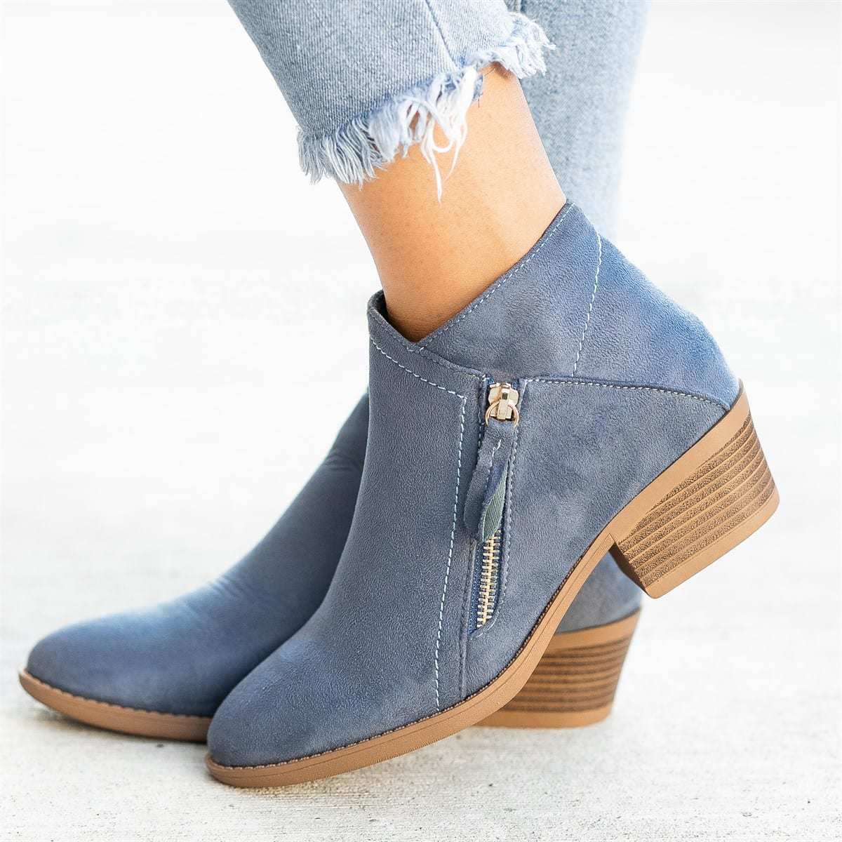 Leren Comfort Enkelboot Dames – Warme Orthopedische Boots voor de Winter