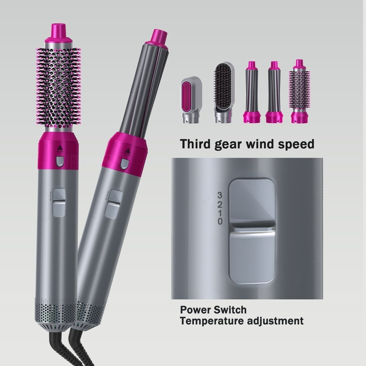 5 in 1 Haardroger