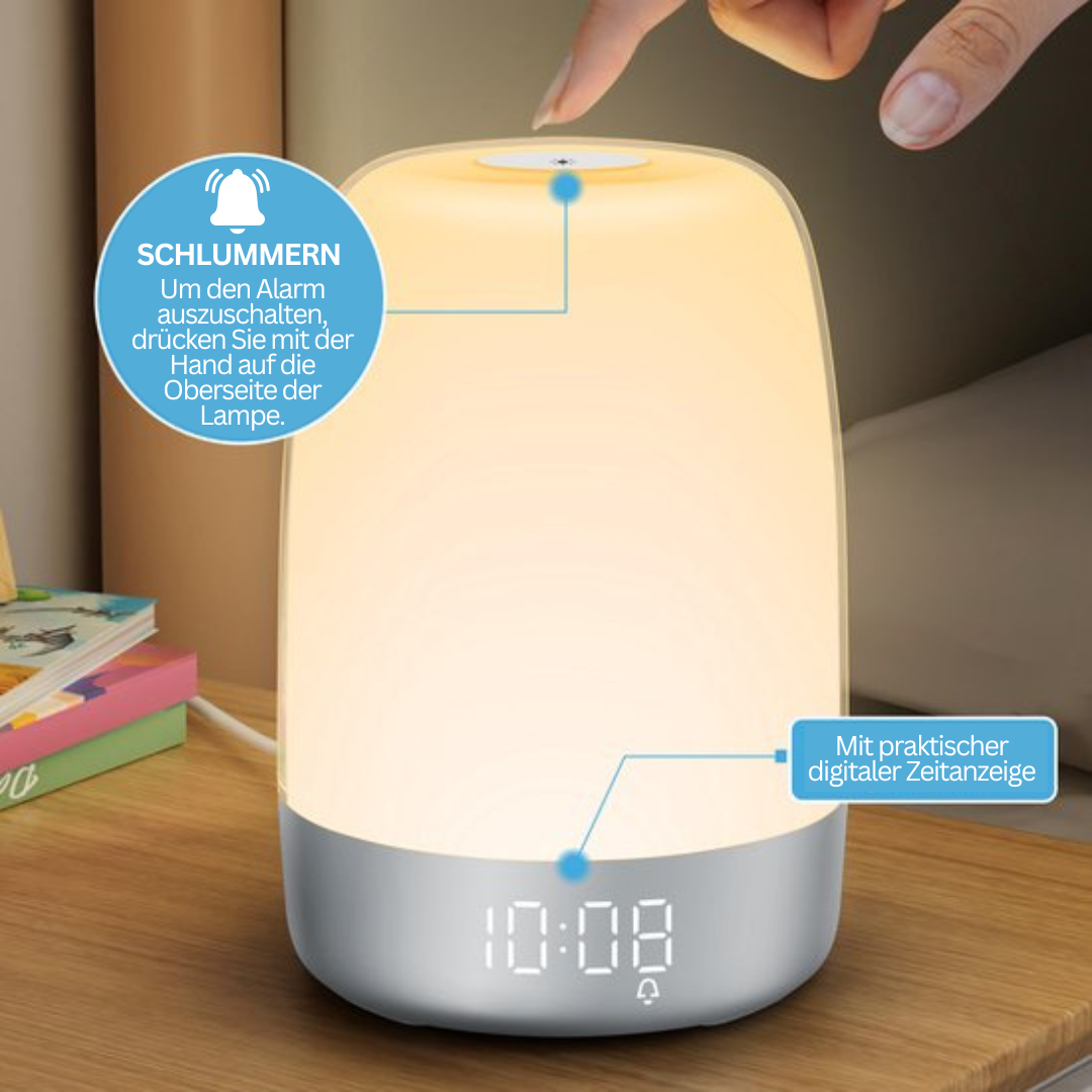 Wake-up-Light met Natuurgeluiden – Aurora