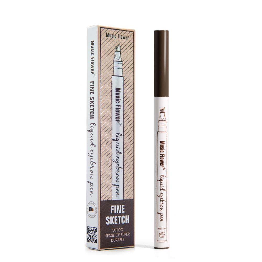 Precision Brow Pro - Waterdichte Wenkbrauwpotlood met 4-Punt Applicator