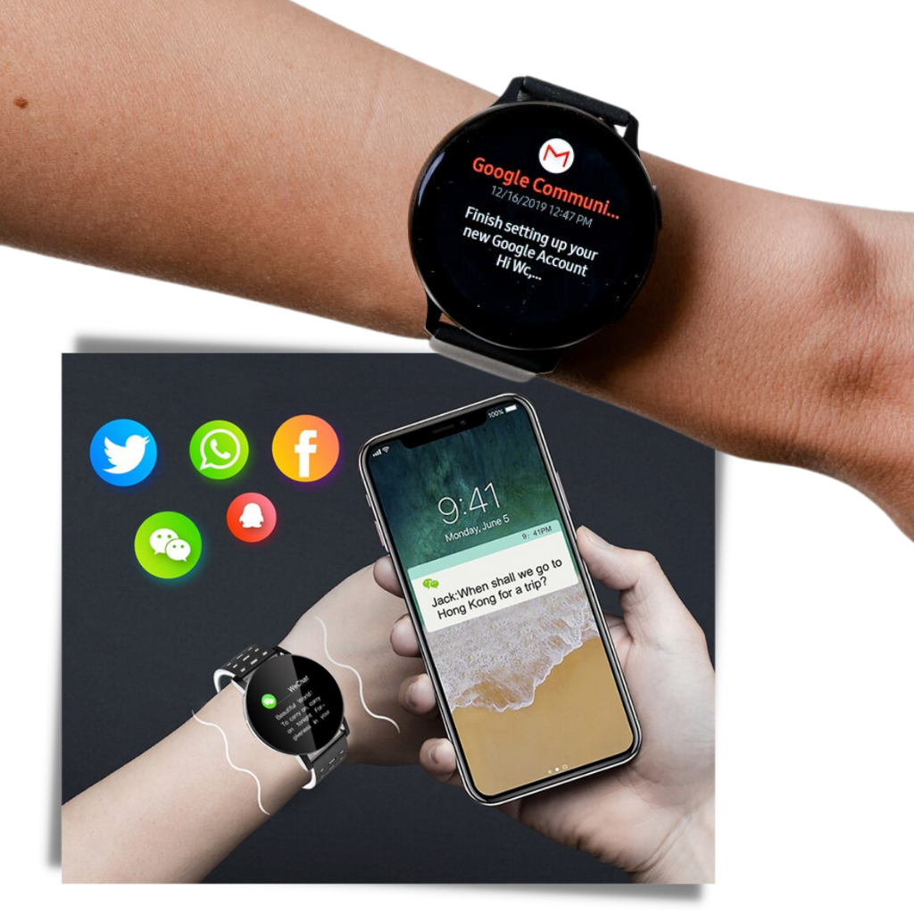 Waterdichte smartwatch