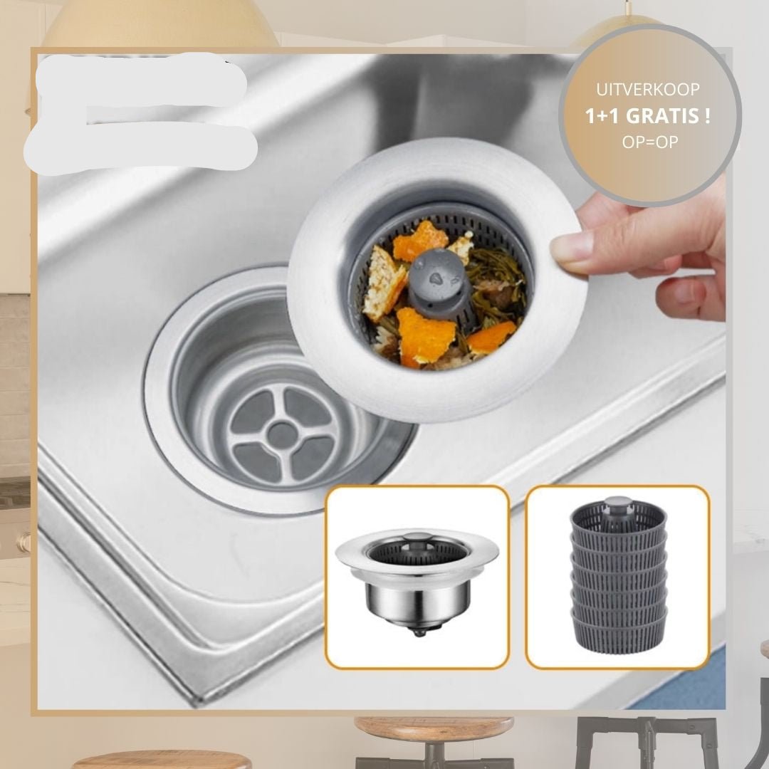 AquaElite™ | 3-in-1 Gootsteenfilter voor ongeëvenaarde waterzuivering