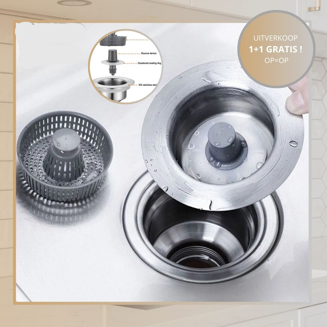 AquaElite™ | 3-in-1 Gootsteenfilter voor ongeëvenaarde waterzuivering