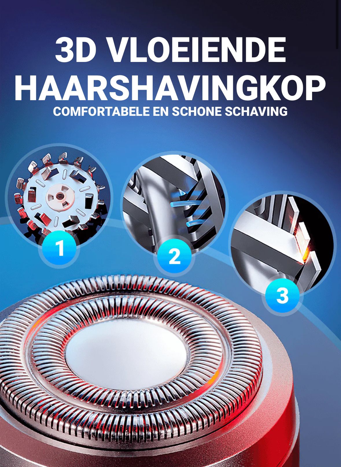 LuxuraShave Elite Scheerapparaat | De perfecte combinatie van precisie en comfort