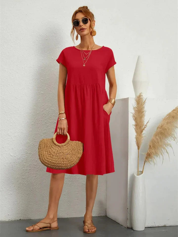 Sol | Elegante jurk voor feestelijke gelegenheden met zomerse lichtheid