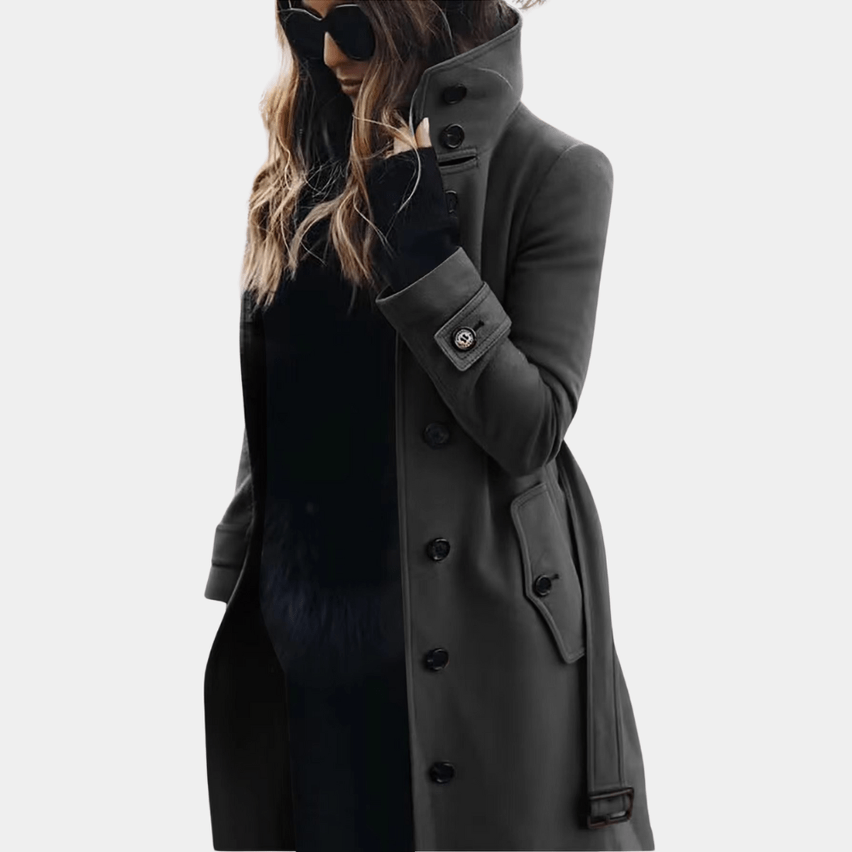 ChicLayer Warme Trenchcoat | Elegante en gezellige bovenkleding voor stijlbewuste vrouwen