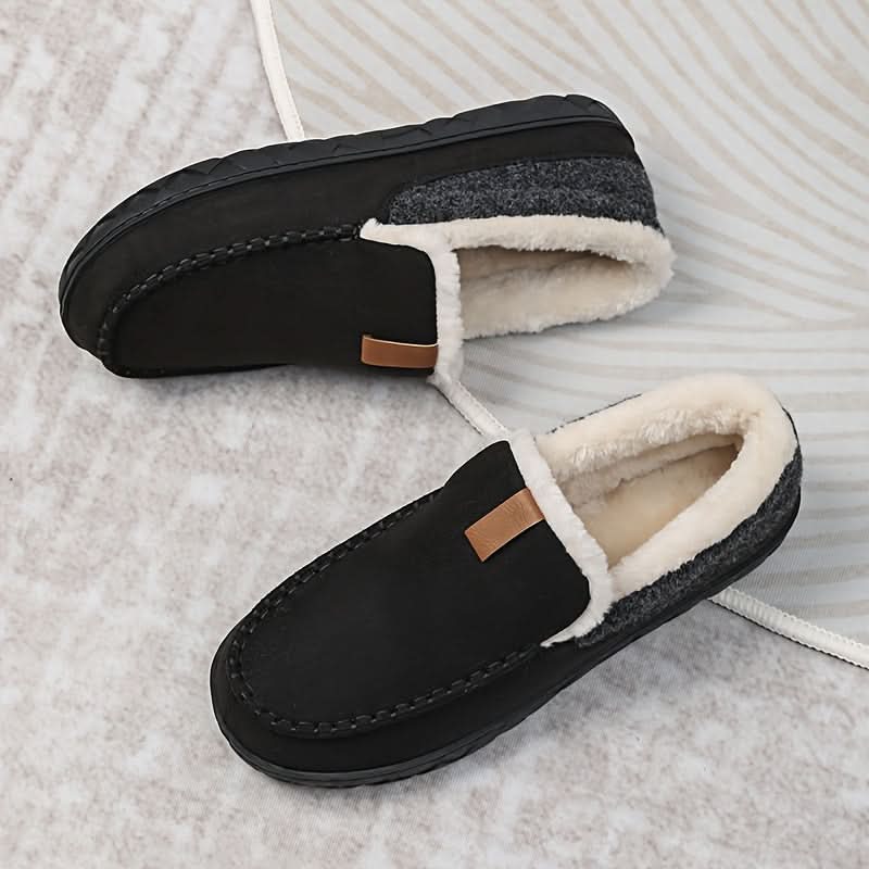 TERRAWOOL – Warme Heren-Loafer van Synthetische Wol