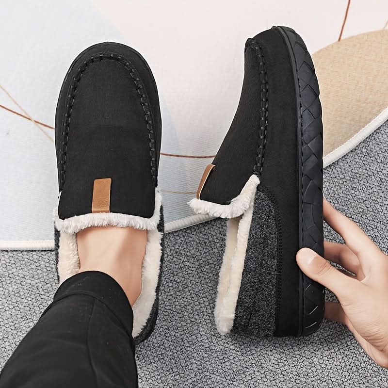 TERRAWOOL – Warme Heren-Loafer van Synthetische Wol