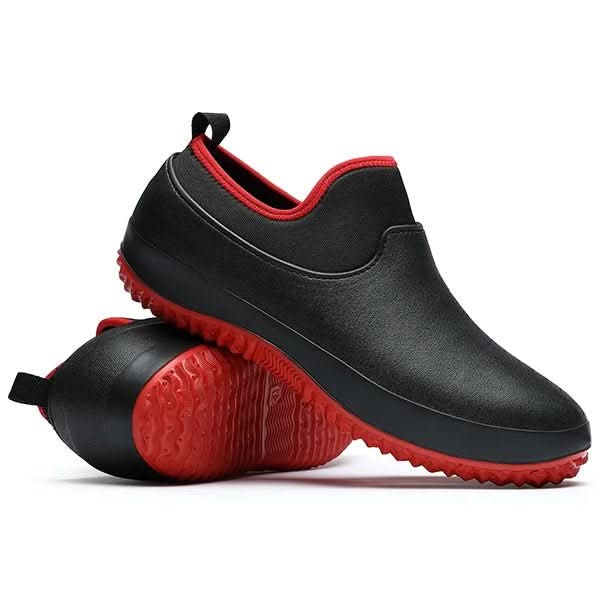 Antislip Werkbekleding – Waterdichte Instap-Schoenen voor Comfort & Veiligheid