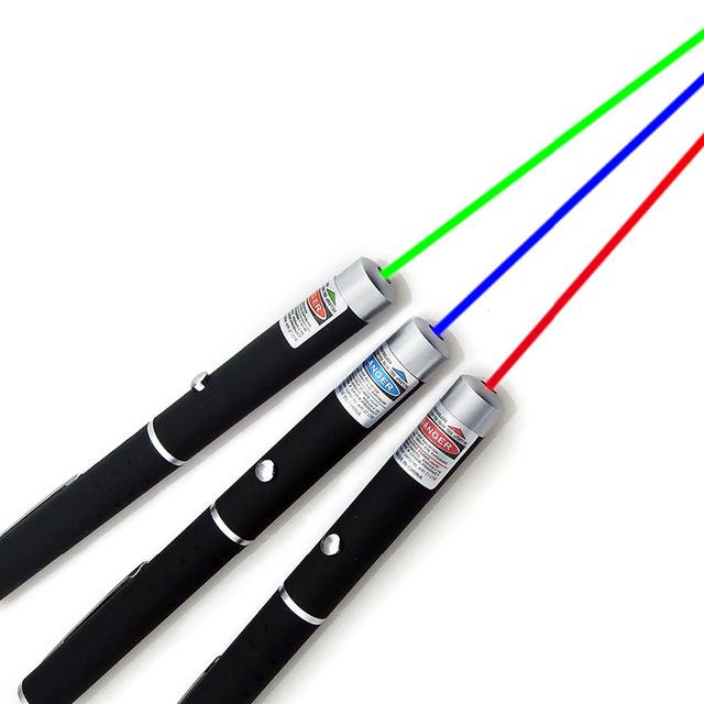 Brehn | Hoogwaardige laserpointer met meerdere kleuren – Rood, Groen, Blauw-Violet