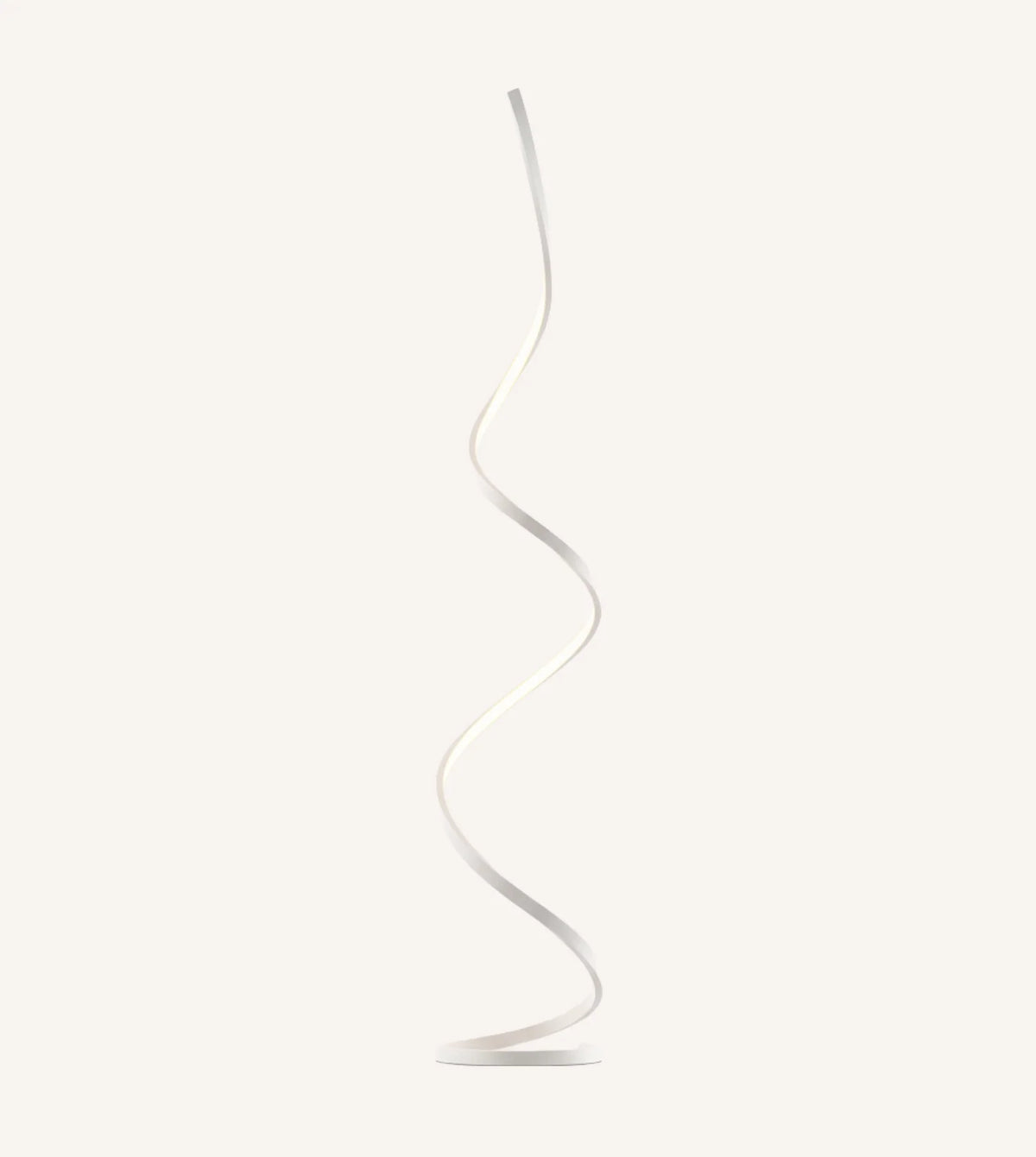Sculpturale LED Vloerlamp – Moderne Spiraalvormige Designlamp