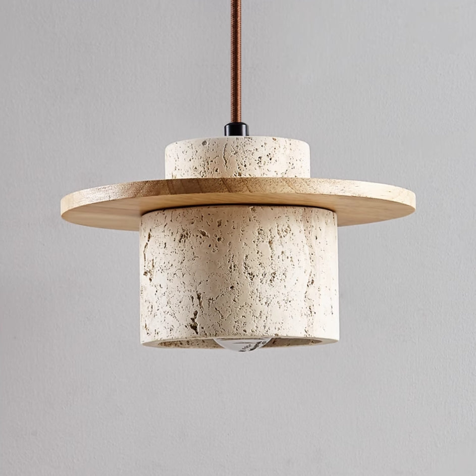Travertine hanglamp