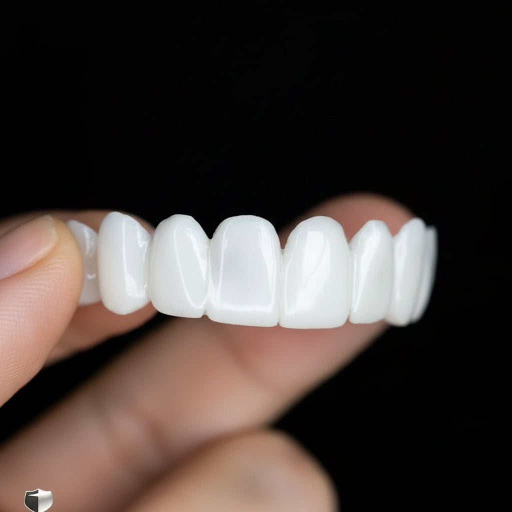 SMILEFLEX – Tandprothese met witte tandheelkundige lenzen
