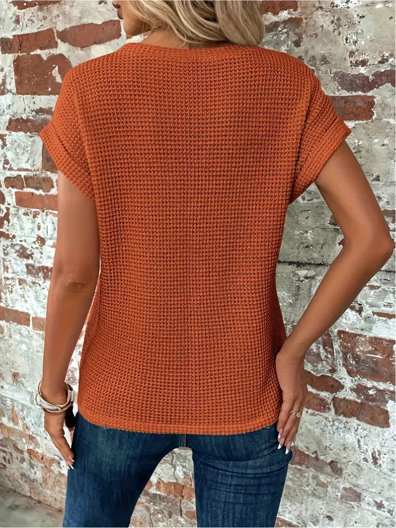 Gretel | Casual T-shirt met korte mouwen