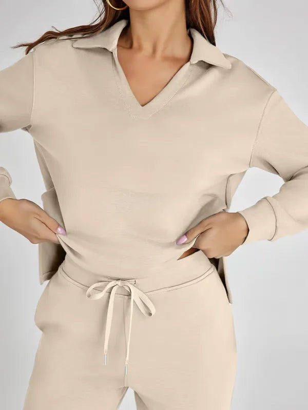 VioletVibe Cozy Hoodie Set | Stijlvolle en comfortabele loungewear voor ultieme ontspanning