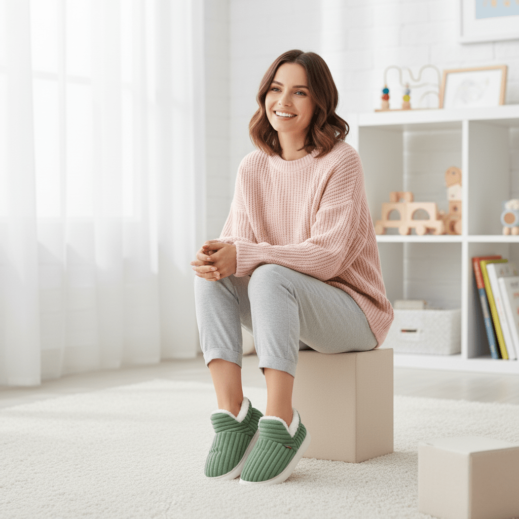 HEATSOFT – Thermo-Huis slippers voor warmte en comfort in de winter