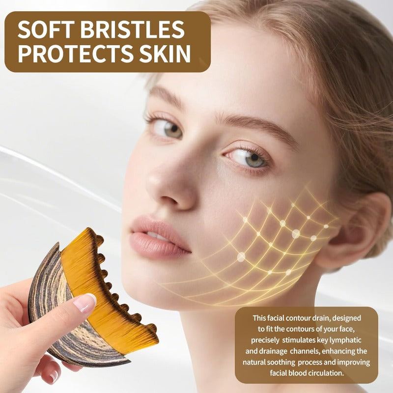 Gezicht Contour & Lymfedrainage Borstel