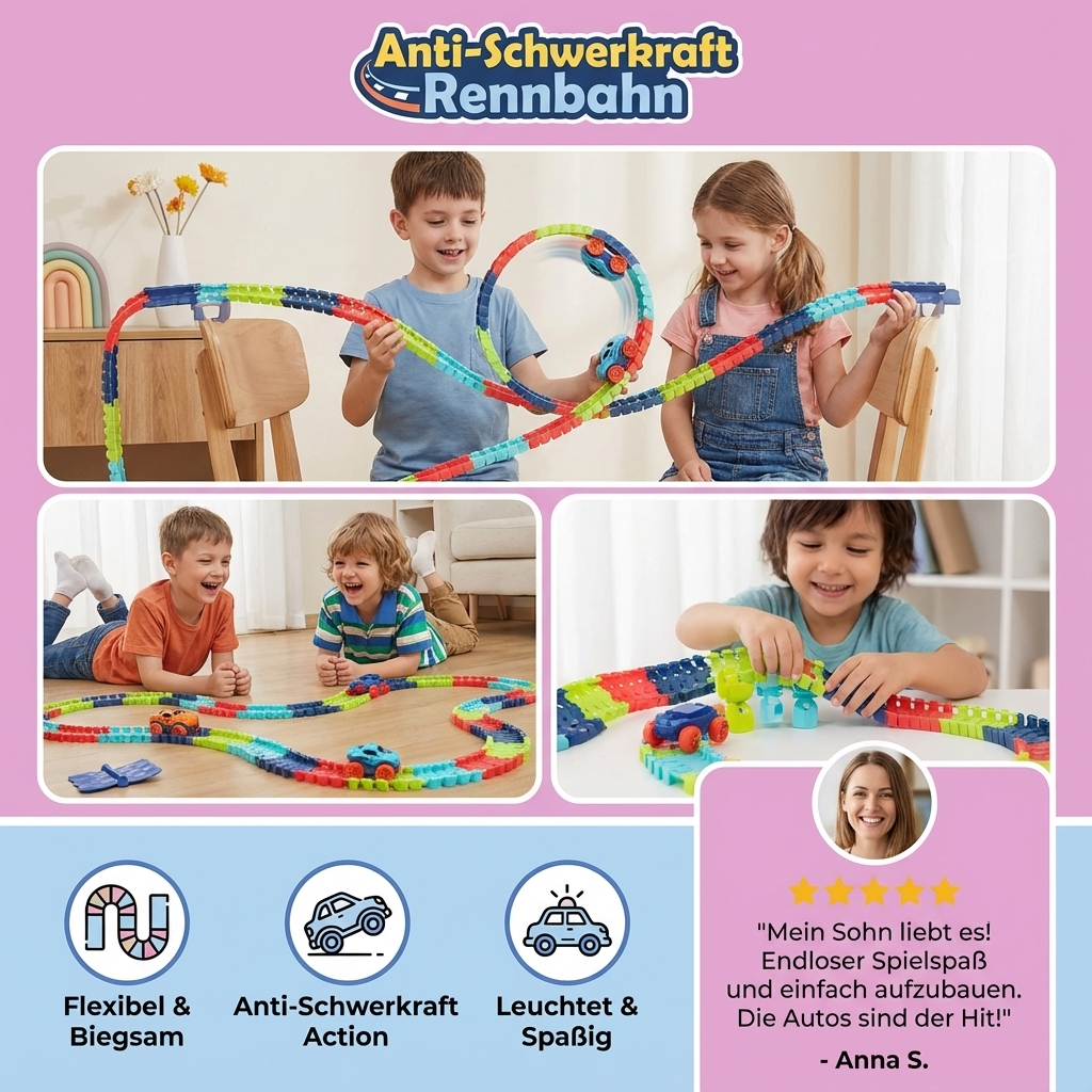 Anti-Zwaartekracht Racebaan voor Kinderen