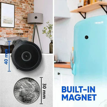 WatchPoint Mini – Draadloze 1080p Camera met Nachtzicht en Magnetische Bevestiging