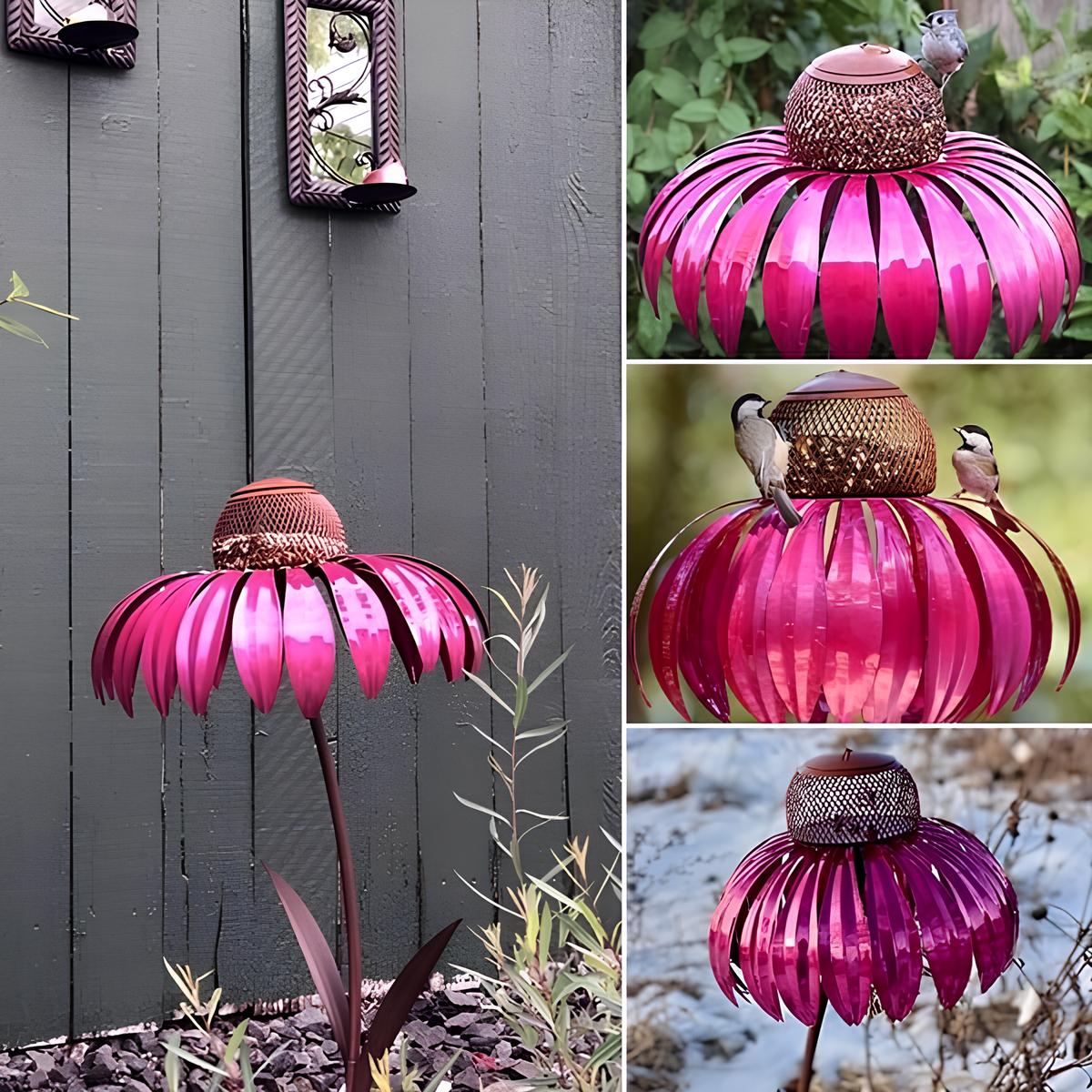 FloraBird Kegel Bloemenvogelhuisje Koop er één, Krijg er één Gratis