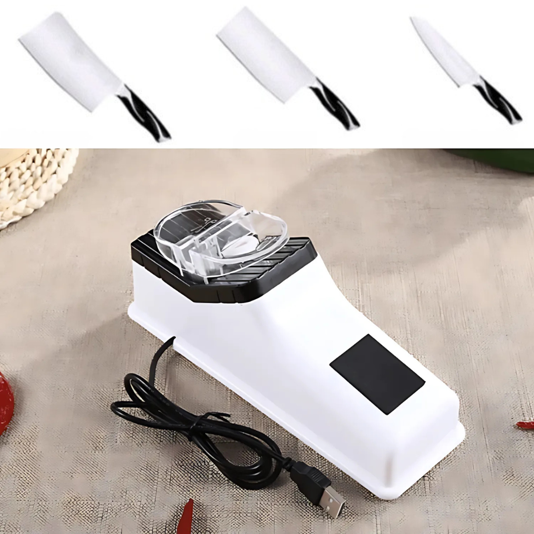 EliteEdge Elektrische Messenslijper | Efficiënte slijper voor perfecte snijkanten